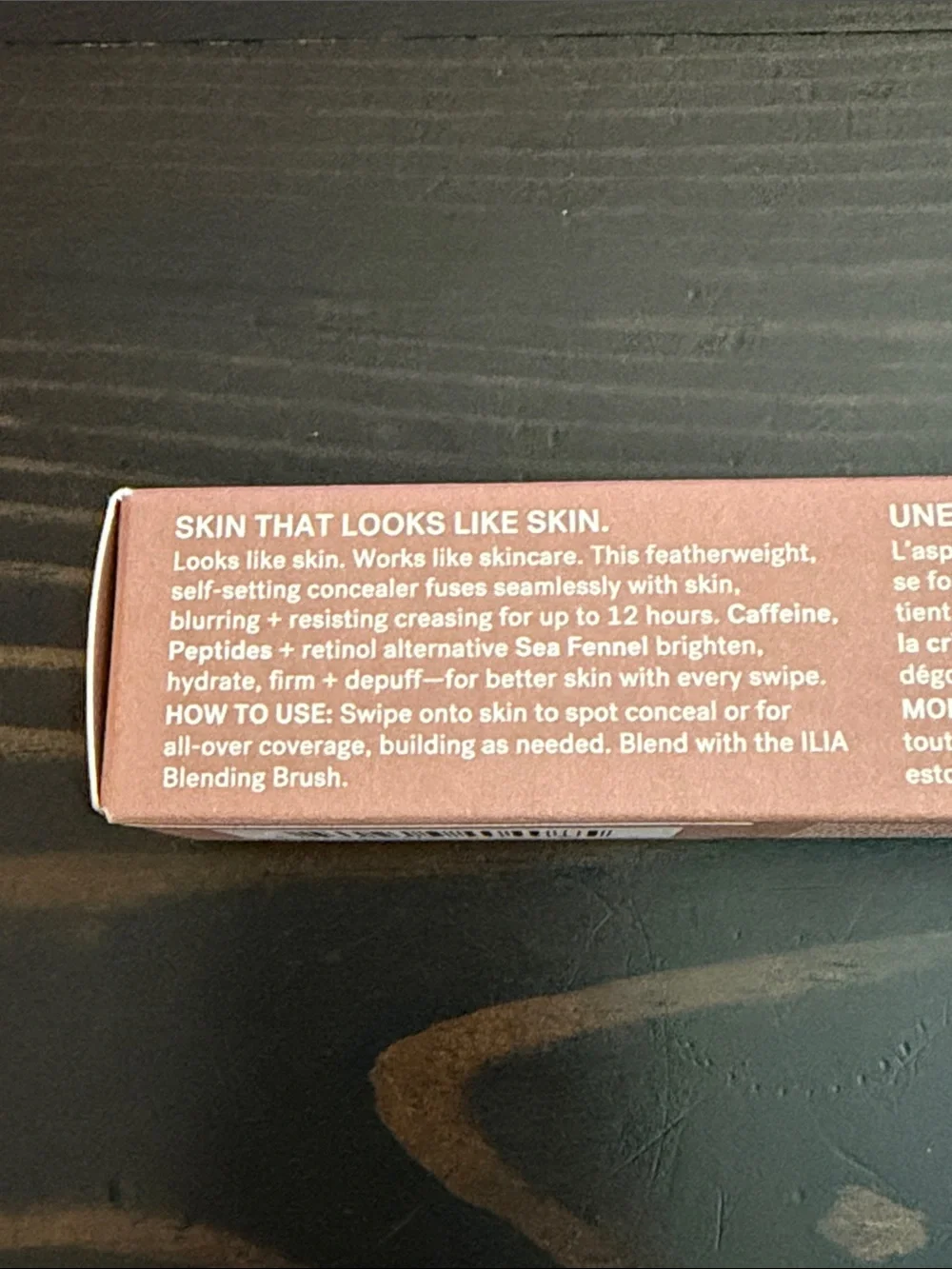 ILIA Skin Blur Serum Concealer — 17W NINON light- medium warm color